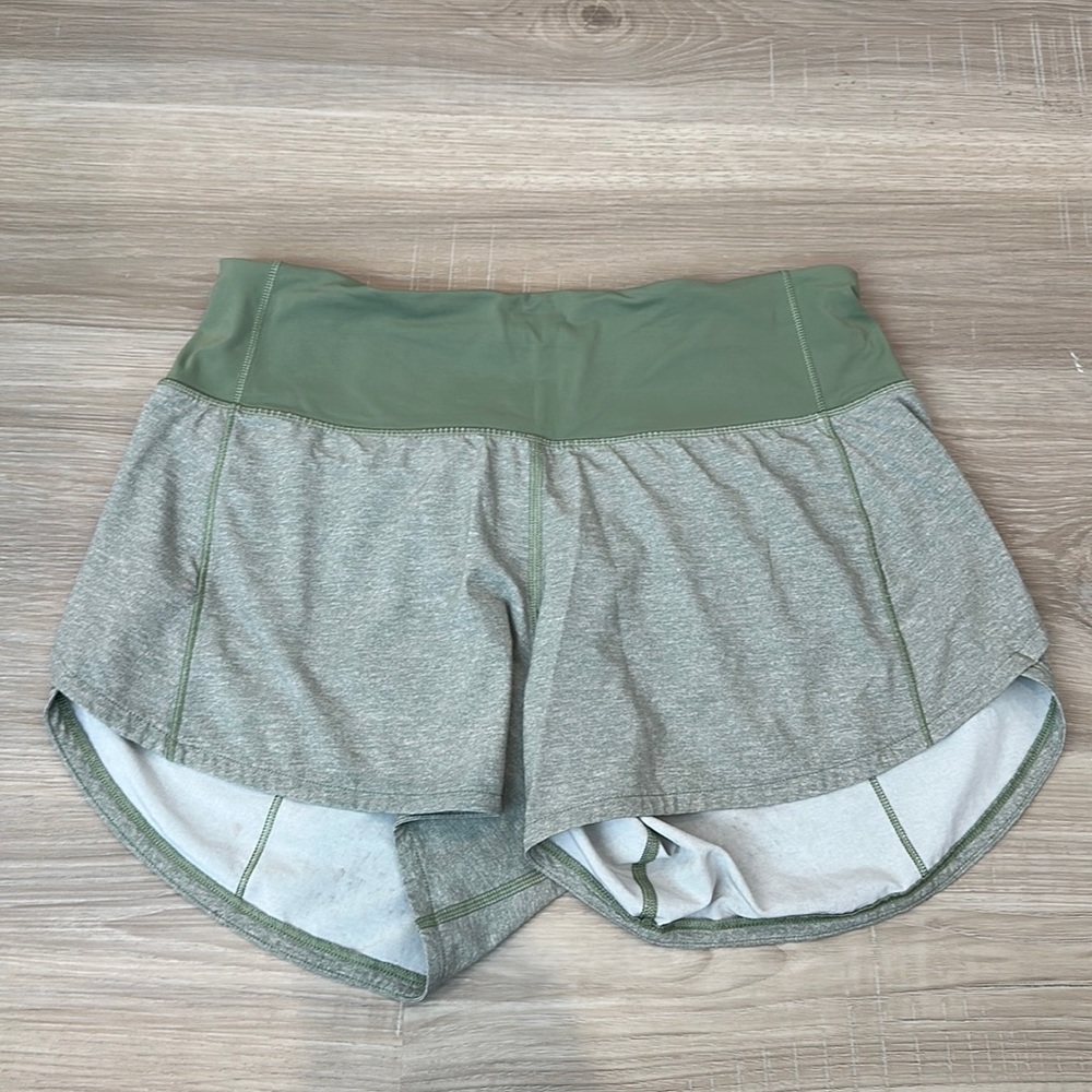 Lululemon Speed Up 4” Mid-Rise Shorts